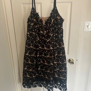 City Chic So Fancy Black Dress